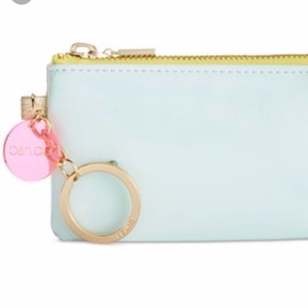 Ban.do keychain zipper pouch NWT